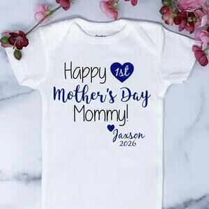 Happy Mothers Day Onesie A?, Baby Boys Mothers Day Onesie A?, Boys